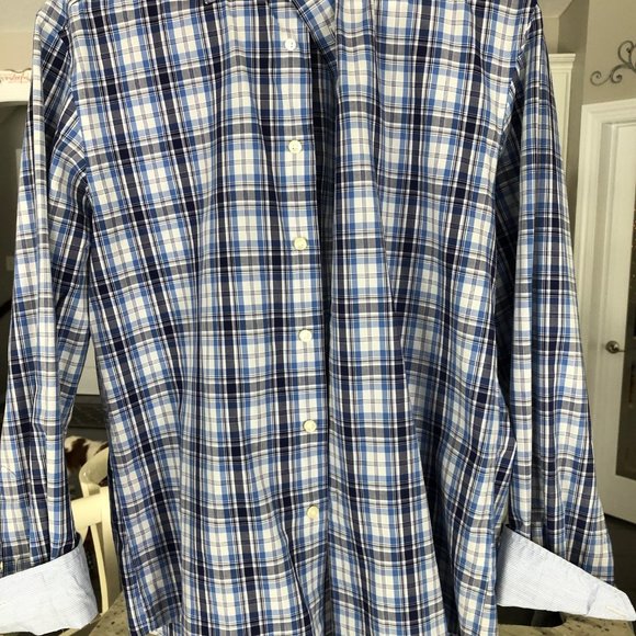Egara non-iron slim fit LS button down shirt - Picture 1 of 2